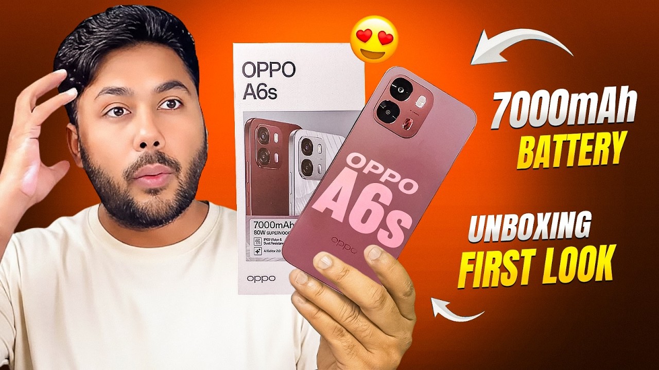 Oppo A6s Unboxing Pakistan 🇵🇰 7000mAh + 80W Charging – Worth Buying?