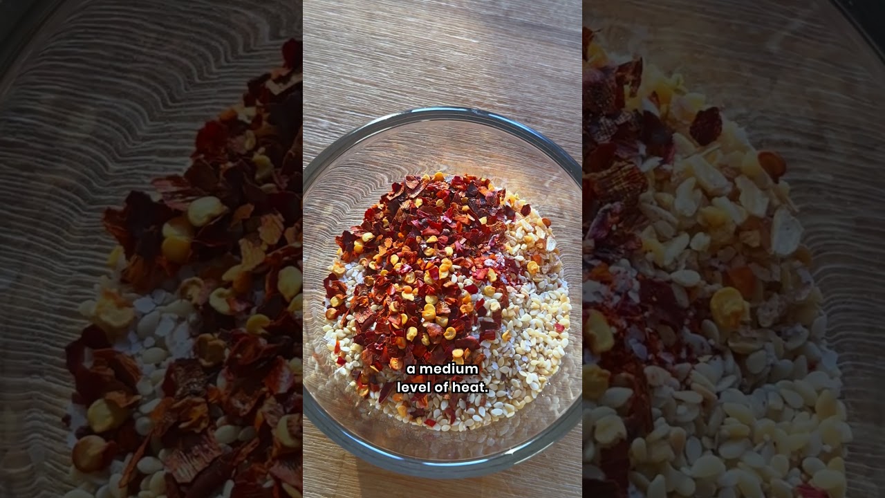 Chili croccante fai da te che ha un sapore migliore di quello comprato al supermercato #chilicrun...