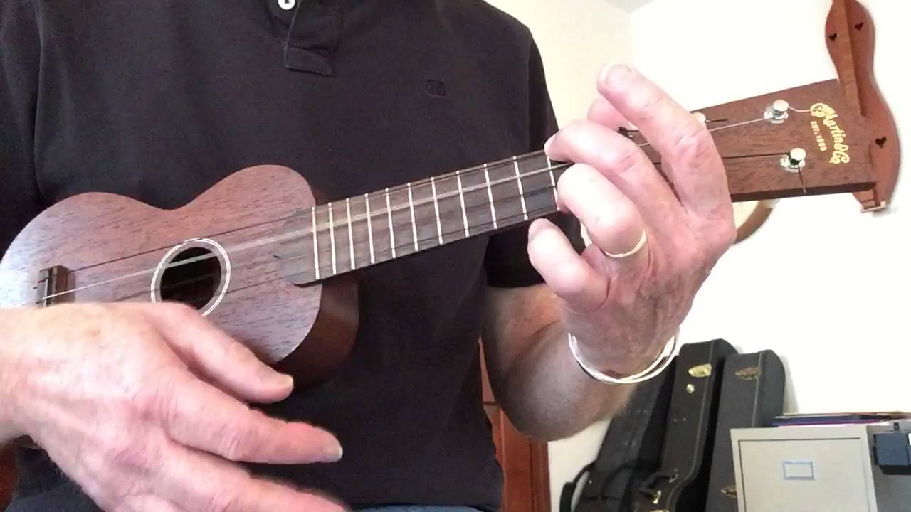 ukulele blues in Am- Tutorial