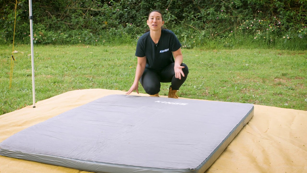Adventure Kings Queen-Sized Self-Inflating Mattress Setup & Pack Away Tips