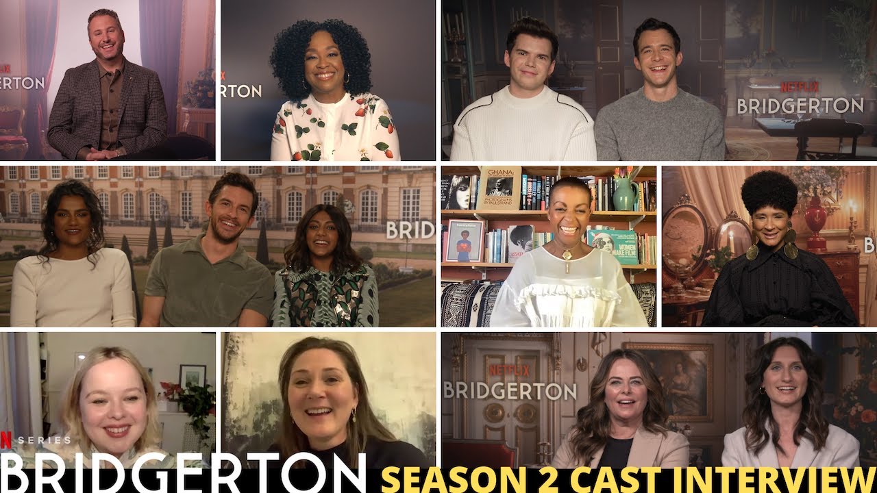 Bridgerton Season 2 Cast Interview