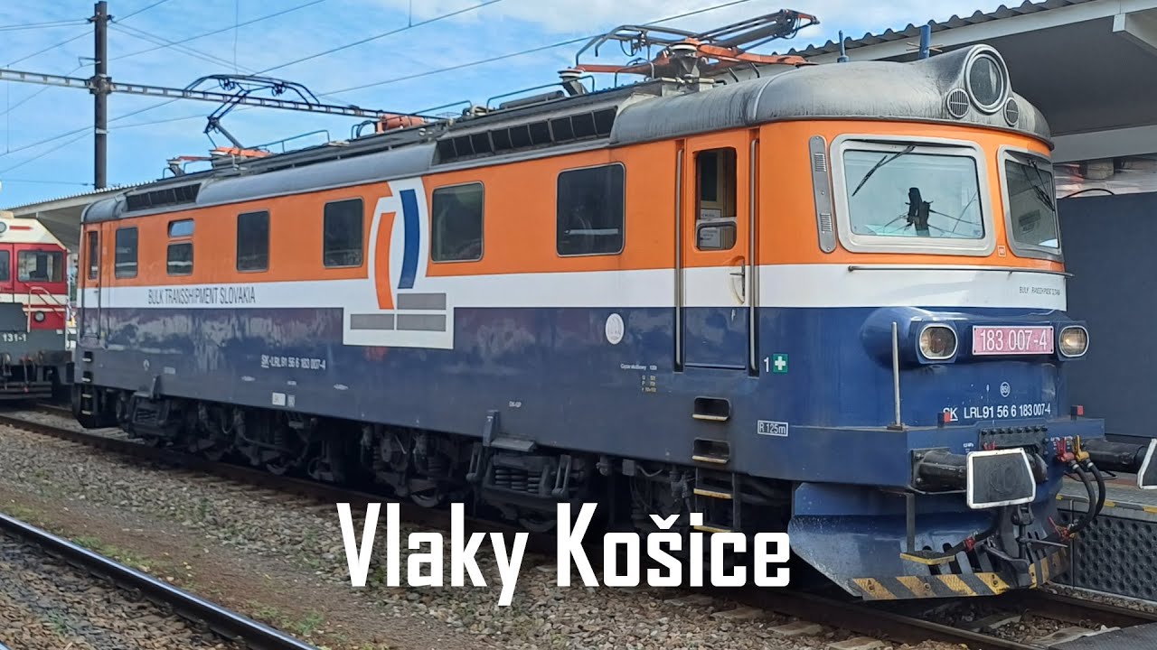 Vlaky Košice 24.5.2024