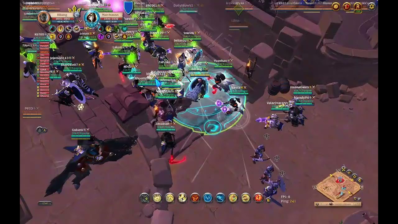 Topspire 14UTC Hallowfall POV | Albion Online