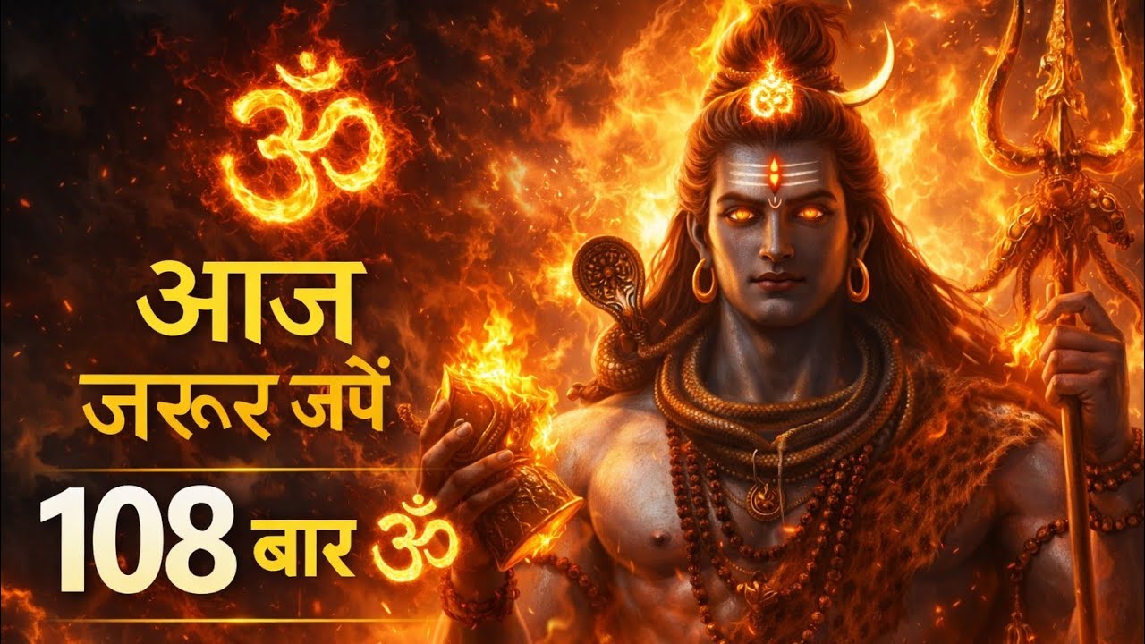 🌸Om Namah Shivaya Jap | ॐ नमः शिवाय जाप | Shiva Mantra 108 Times