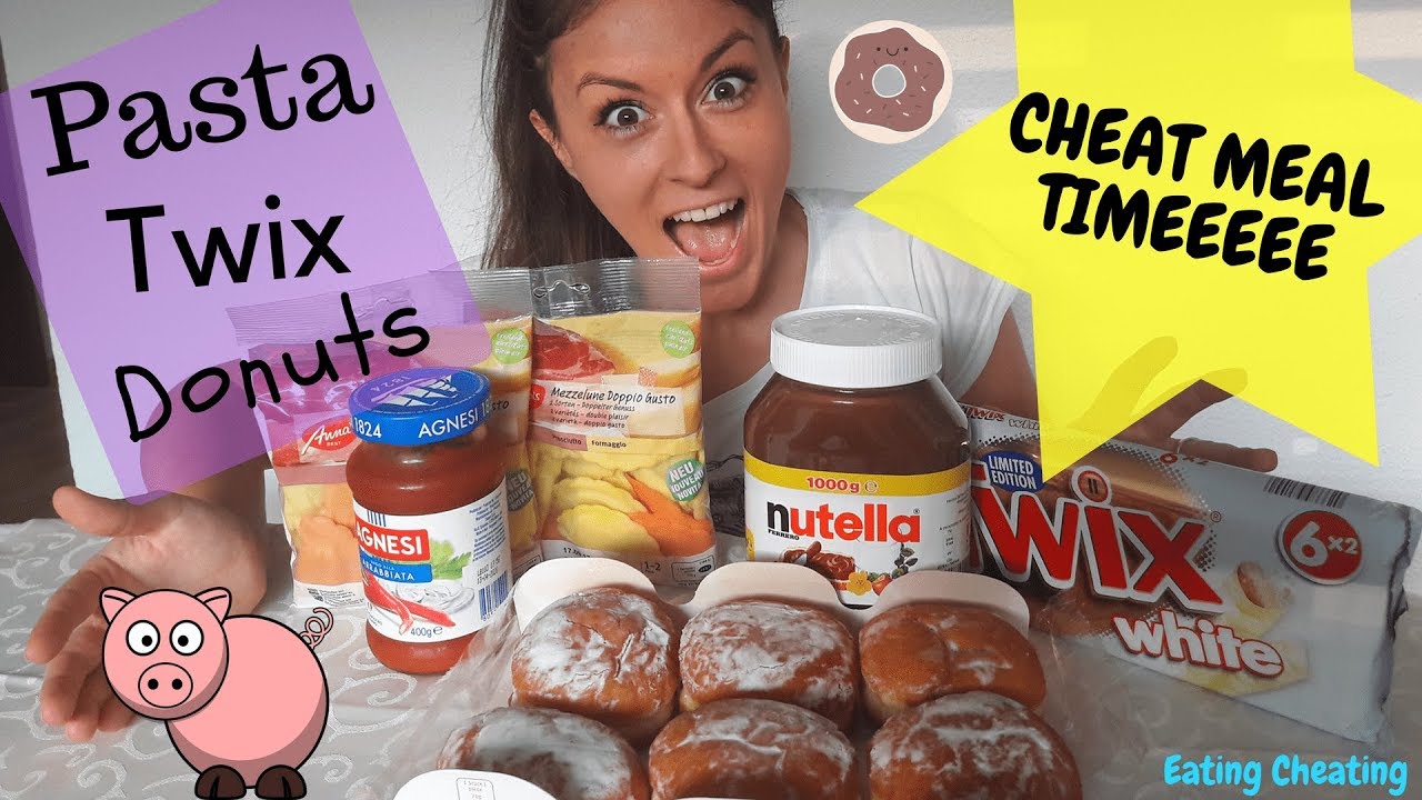 FAST FOOD eating show | PASTA & DONUTS LOVE | CHEAT meal time