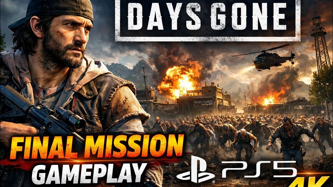 DAYS GONE ENDING | YOU CAN'T DO THIS ALONE | PS5 4K |