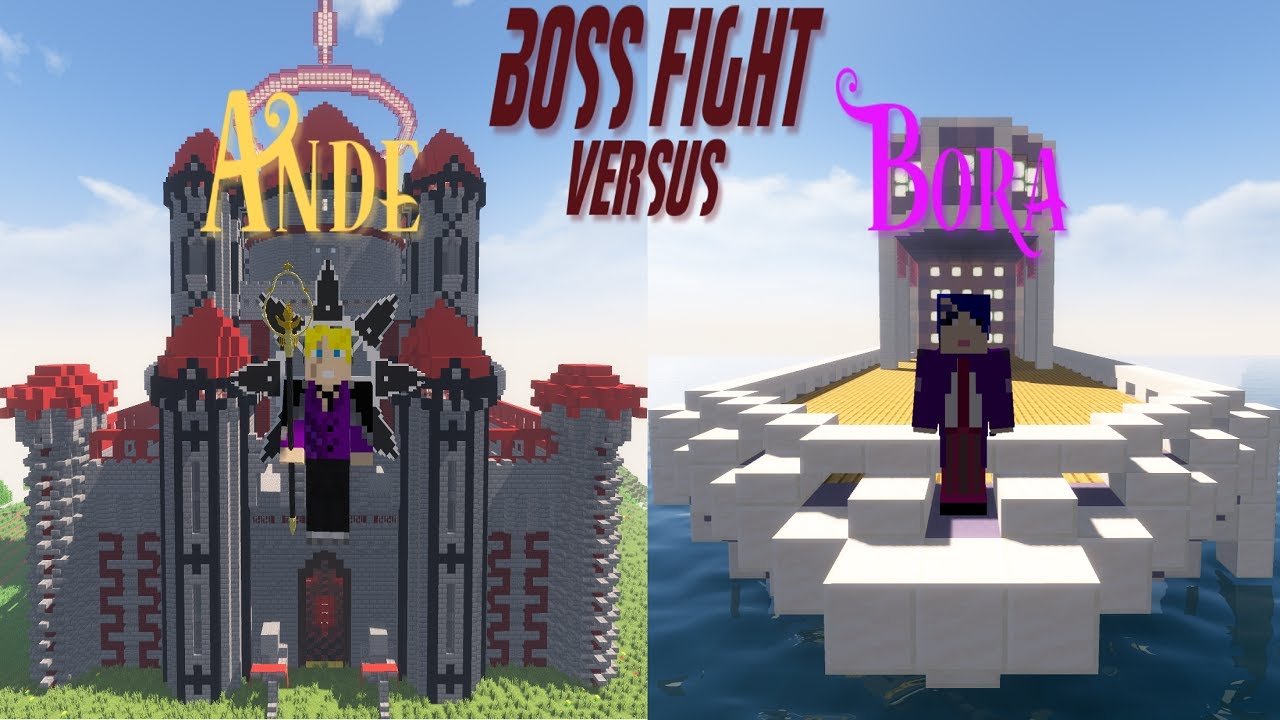 Fairy Tail Minecraft Server | Bora Boss Fight (Fairy Tail Minecraft Server)