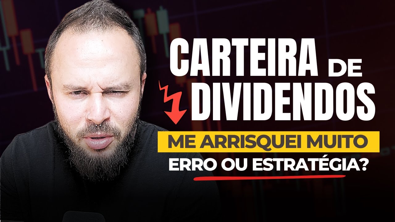 O mercado ESTÁ COM MEDO, mas EU DECIDI aportar nessas ações. Entenda o porquê.