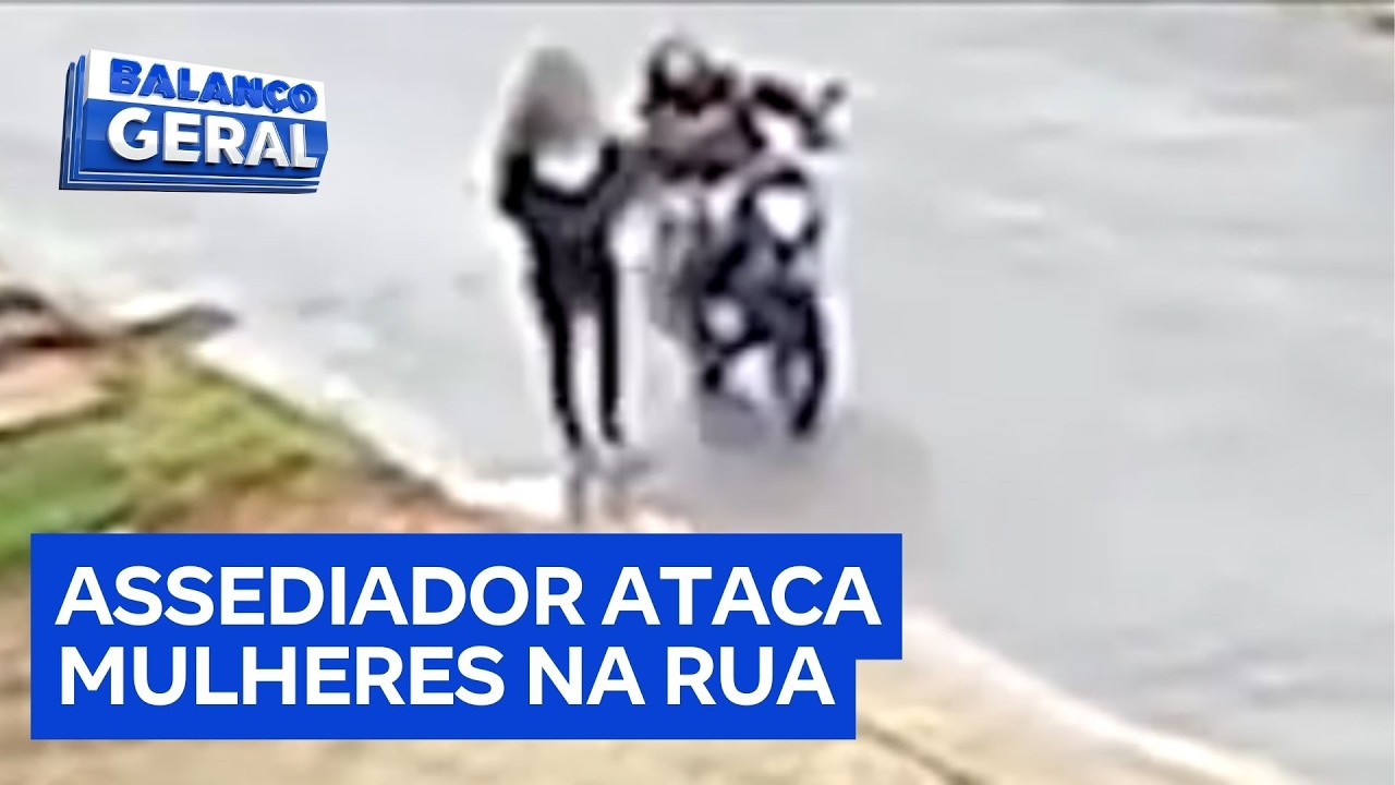 Polícia busca criminoso que ataca e assedia mulheres em via pública
