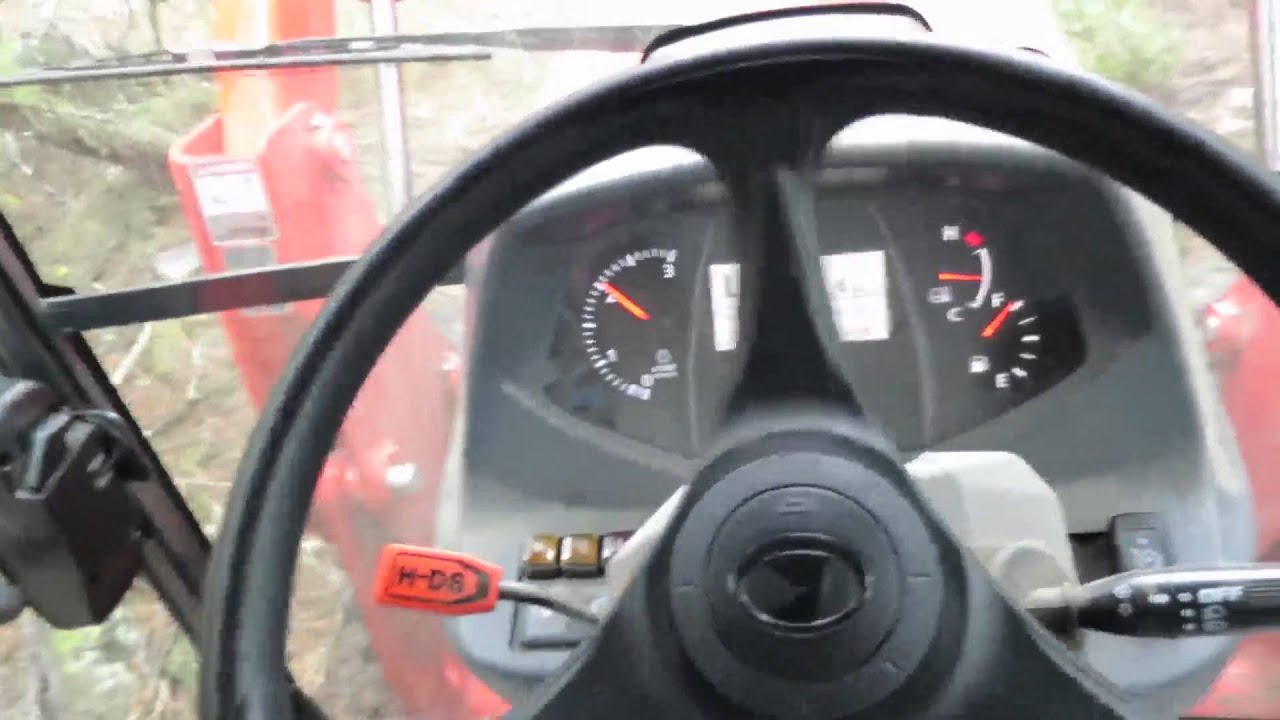 Kubota steering problem on uphill