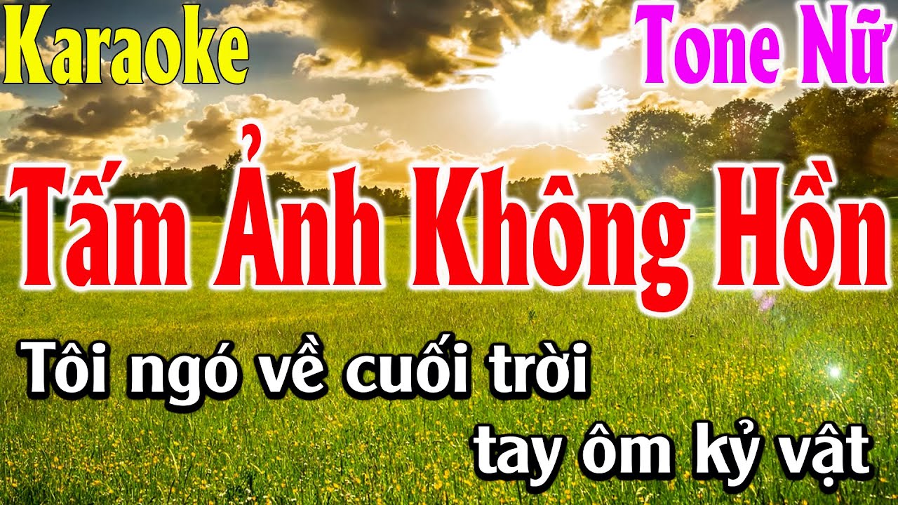 Tấm Ảnh Không Hồn Tone Nữ - Lâm Organ - Beat Mới
