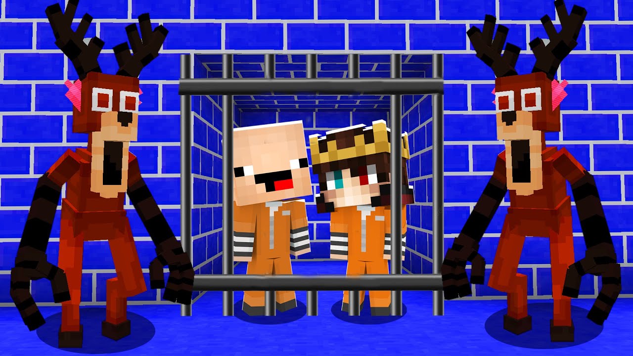 KORKUNÇ GEYİK HAPİSHANESİNDEN KAÇIYORUZ! 😱 - Minecraft