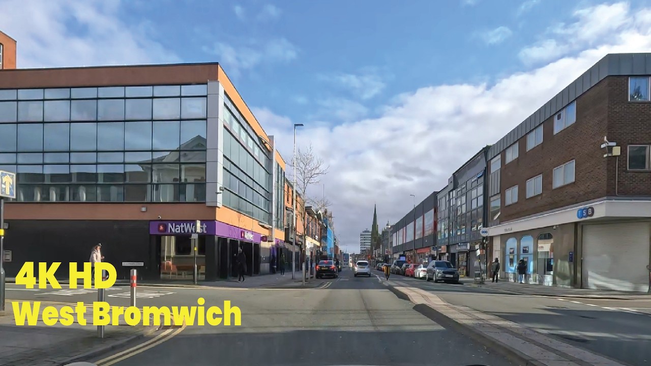 Driving Through West Bromwich, UK | 4K POV Dashcam Tour 2026