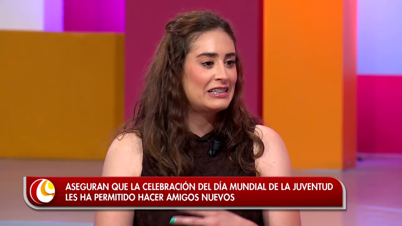 ENTREVISTA A PEREGRINOS DEL JUBILEO DE LOS JOVENES. Imágenes de CMMedia. 12 de agosto de 2025