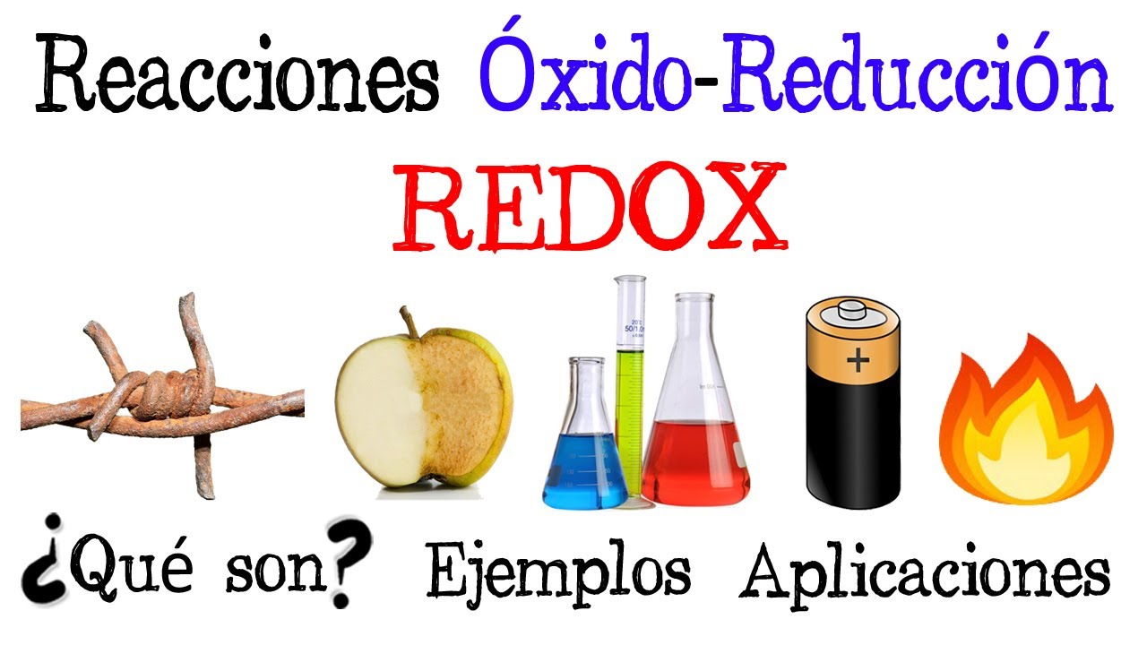 🔥Reacciones &Oacute;xido - Reducci&oacute;n REDOX⚠️ [F&aacute;cil y R&aacute;pido] | QU&Iacute;MICA |