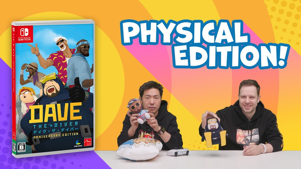 [Dave the Diver] Physical Switch Release Announcement!
