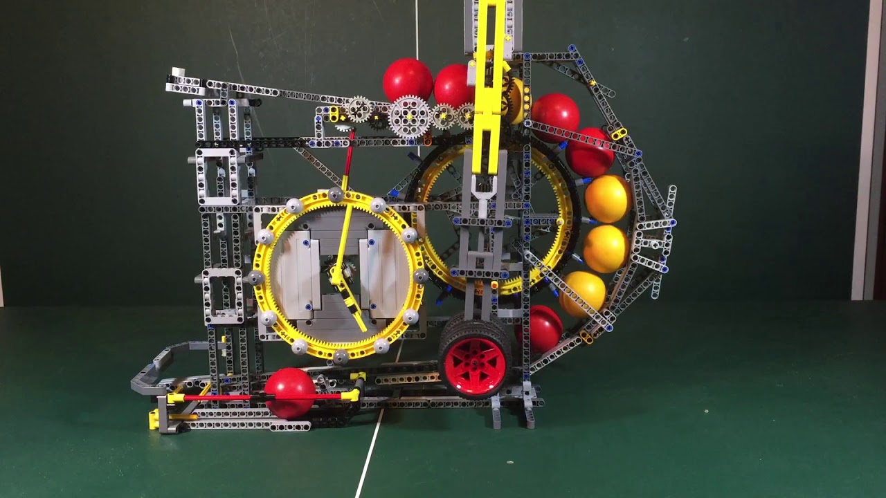 Lego Technic Pool Ball Clock