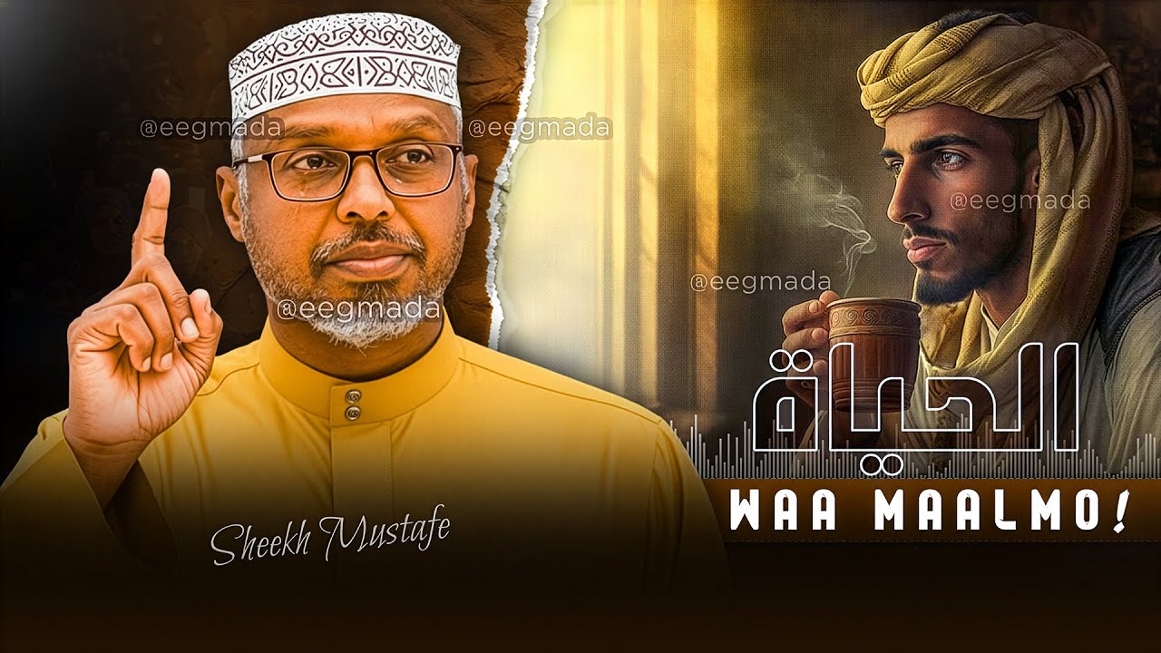 Nolasha Waa Maalmo Kooban! ما الحياةُ إلا أيامٌ معدودة | Sheekh Mustafe – Muxaadaro Cusub@eegmada