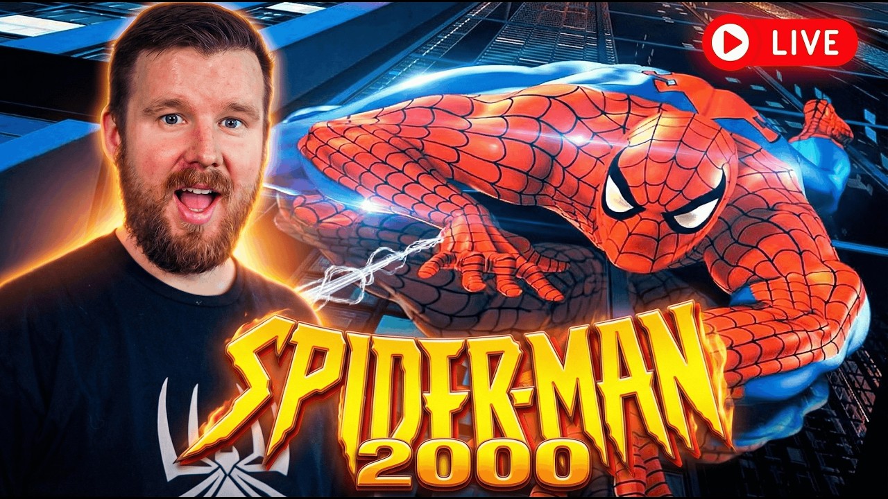 The BEST Spidey Game? 🕸️ Spider-Man (2000) PS1 Playthrough LIVESTREAM