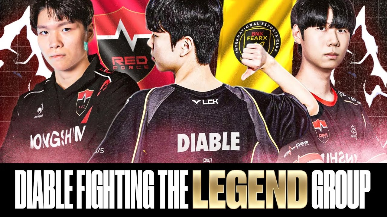 DIABLE FIGHTING THE LEGEND GROUP - BFX VS NS - LCK PLAYINS 2025