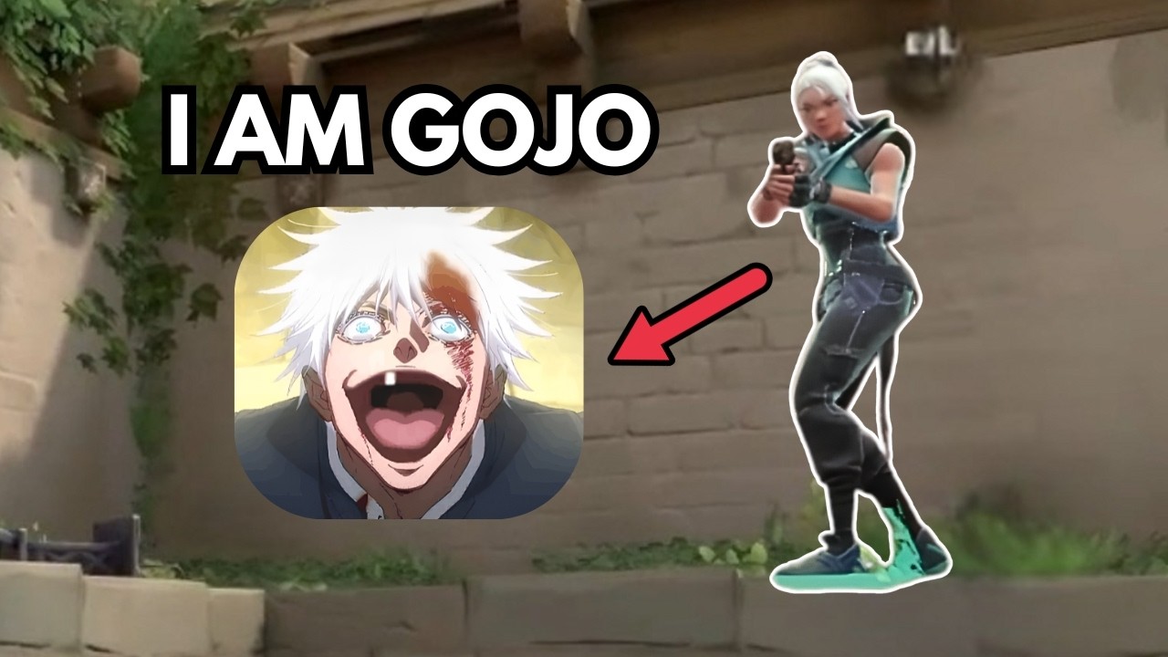 Meeting a Fake Gojo in Valorant