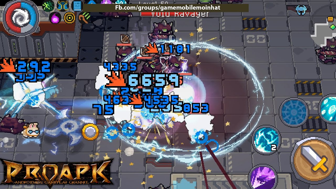 Soul Knight Prequel Gameplay - Stormblade Endgame Build (Tempest Mage + Thief)