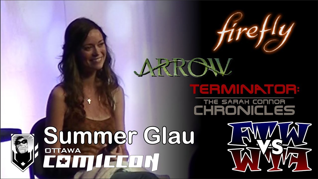 Summer Glau - Ottawa ComicCon Panel - Assembled
