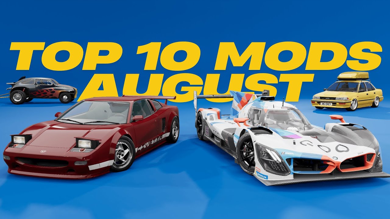 These NEW August BeamNG Mods are INSANELY Realistic