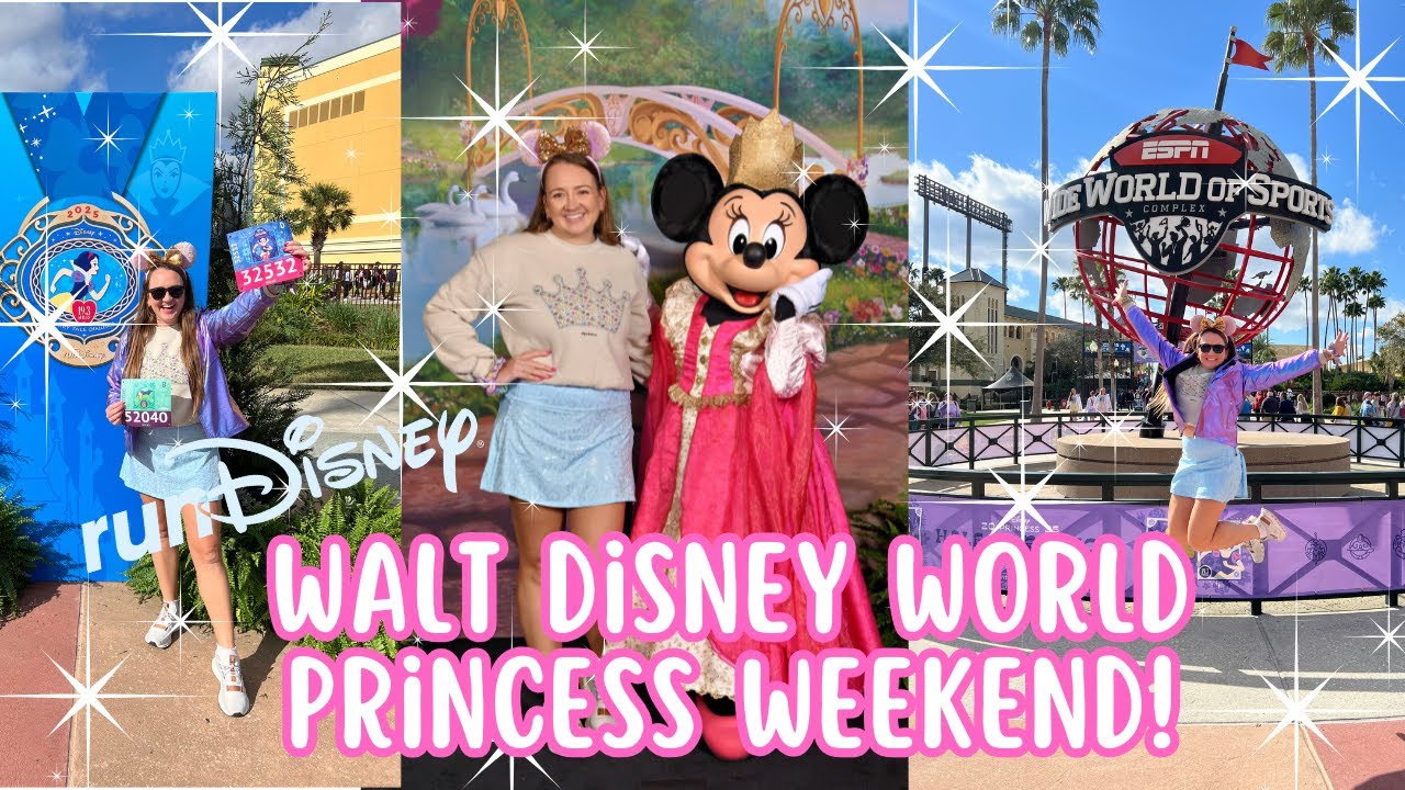 runDISNEY PRINCESS WEEKEND 2025 | Weekend Recap & Merch Haul