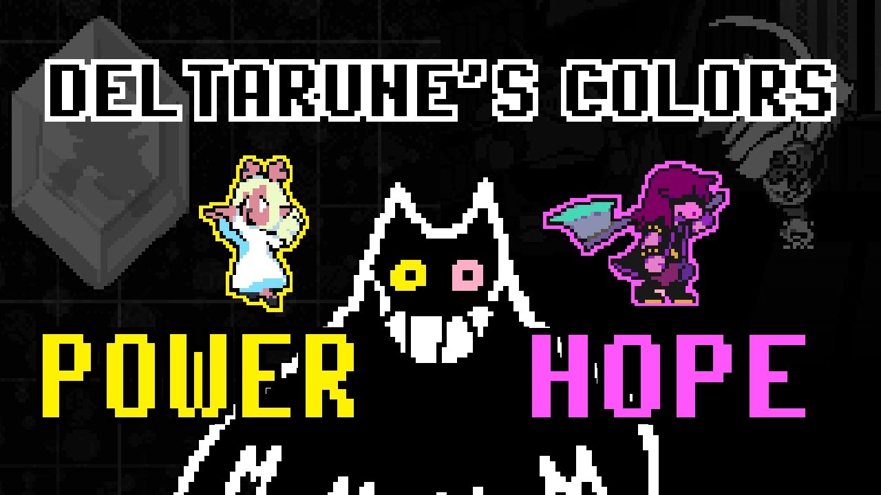 PINK & GOLD: How Colors Reveal Deltarune's Ending