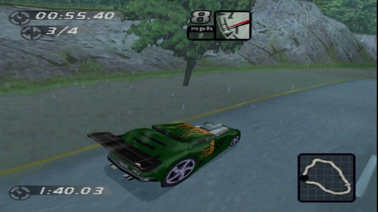 Let's Play Need For Speed High Stakes (PS1 Revisited) - Celtic Ruins - Hot Pursuit - Titan