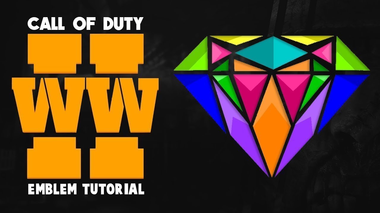 AMAZING Diamond Emblem Tutorial - COD WW2