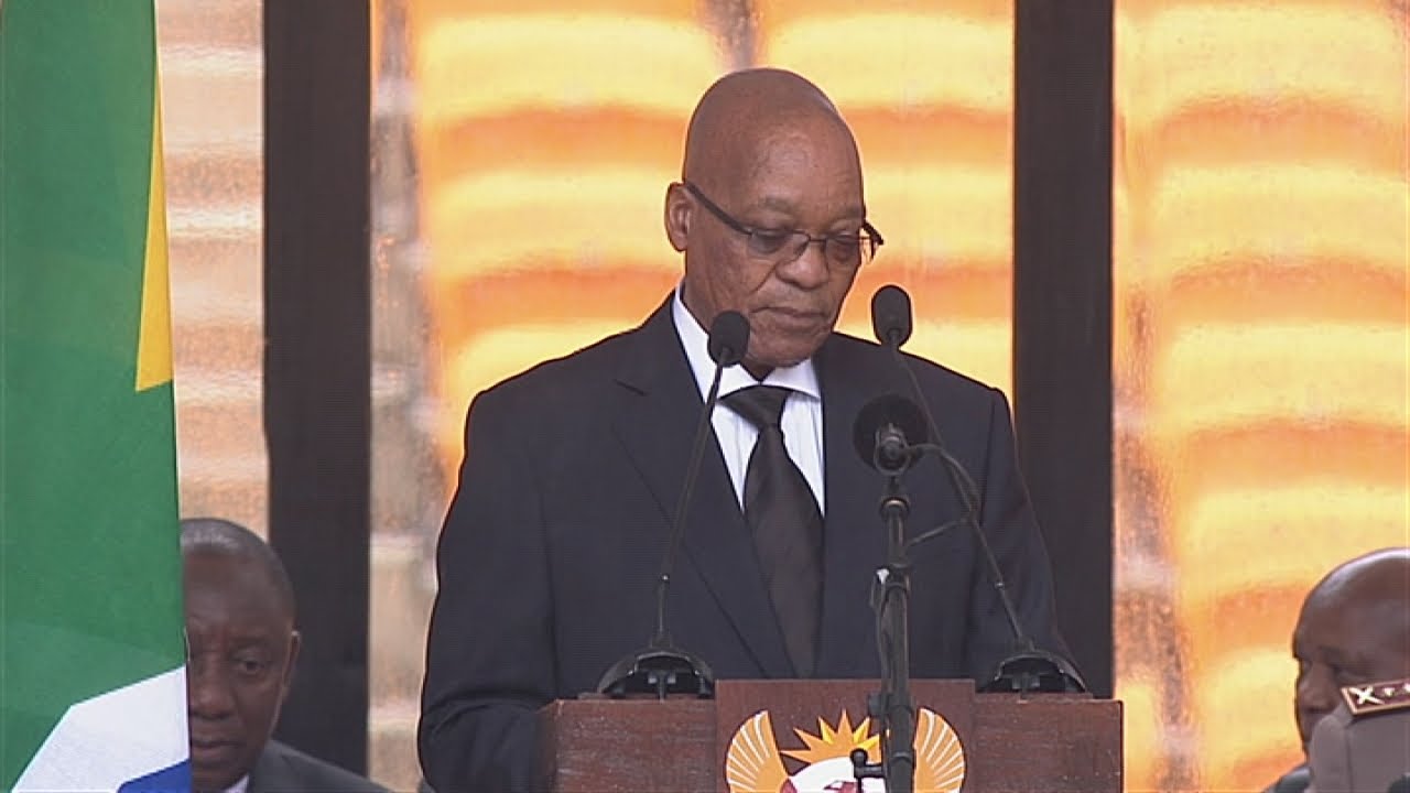 Mandela memorial: President Jacob Zuma booed during speech at FNB Stadium