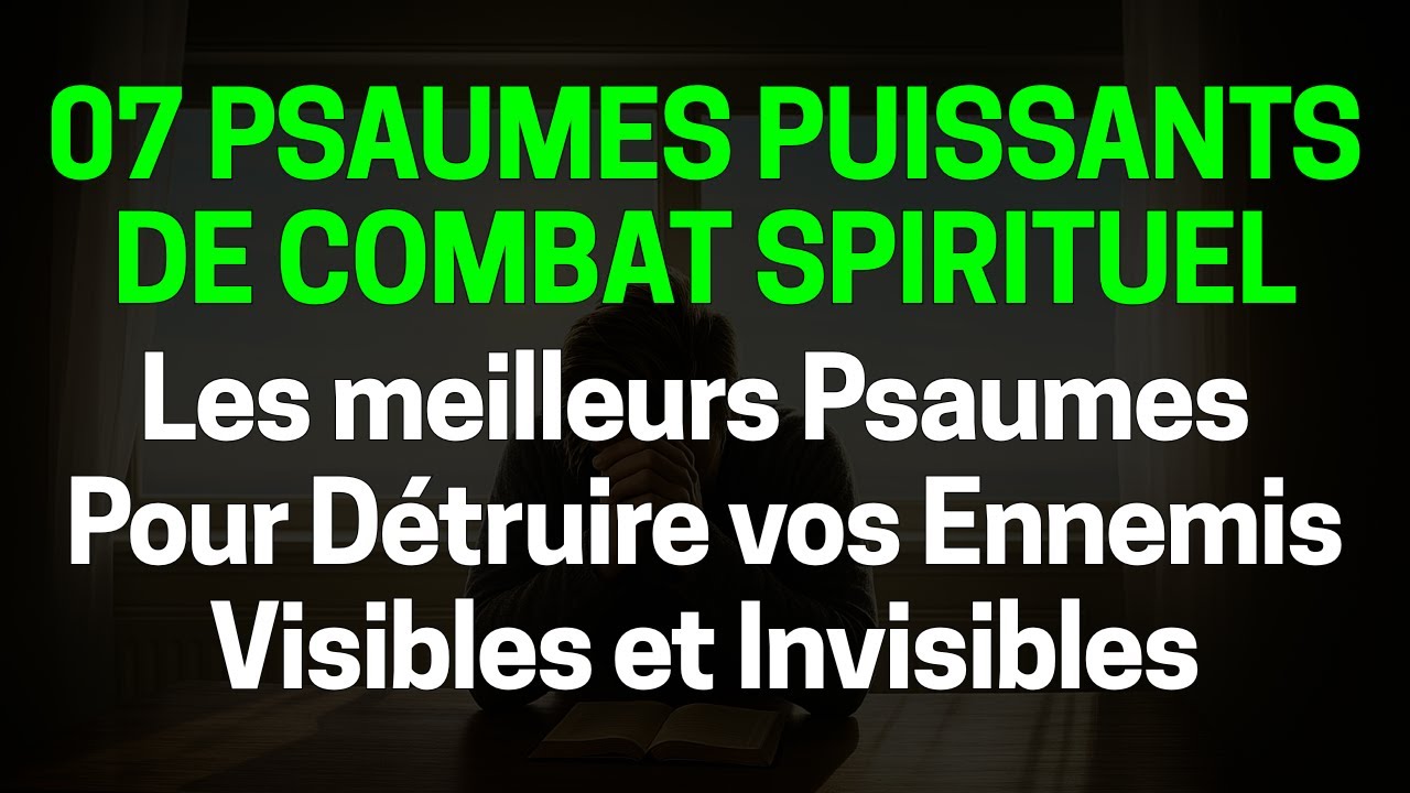 07 Psaumes Puissants de Combat Spirituel (Psaumes 27, 91, 121, 18, 37, 35, 46)