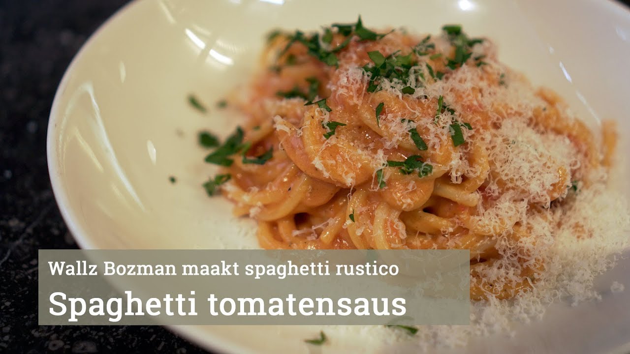 De beste & simpelste spaghetti met tomatensaus