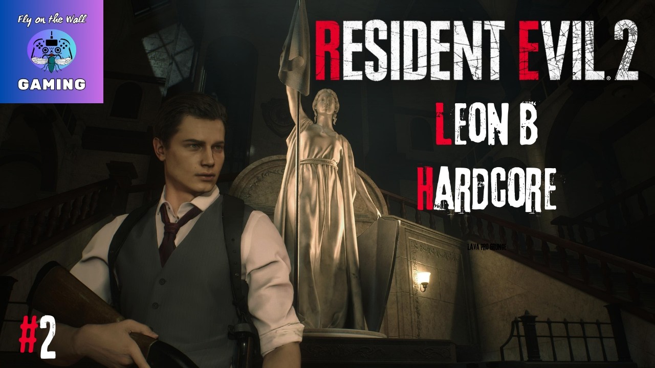 Mr X Arrives! | Watch Friends Play - RE2 Remake Leon B (Hardcore) - Part 2