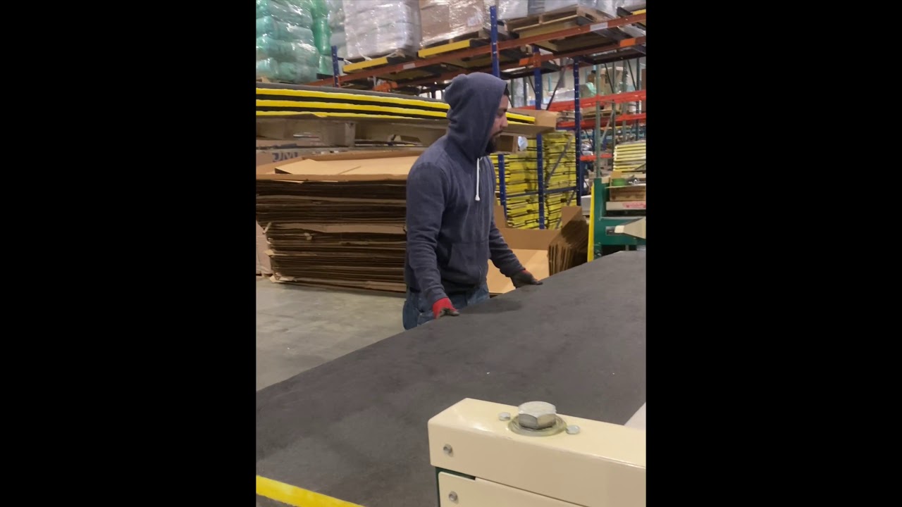 CertainTeed Glass Master SG 220 Ductboard Grooving Machine for HVAC Fiberglass Duct Board