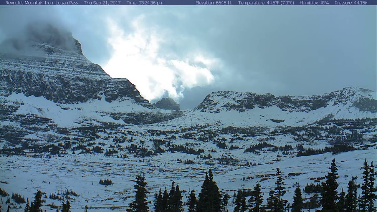 Logan Pass, GNP, September 2017 Reynolds Mountain