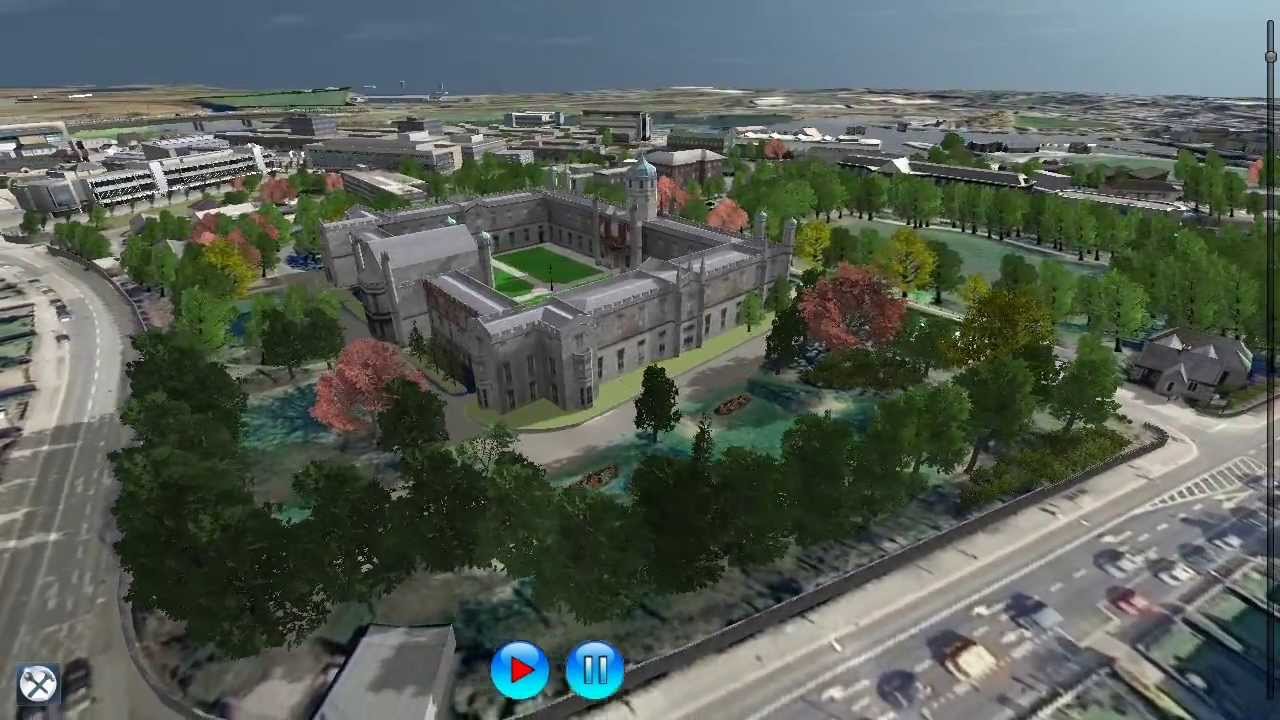 NUI Galway Virtual Campus demo