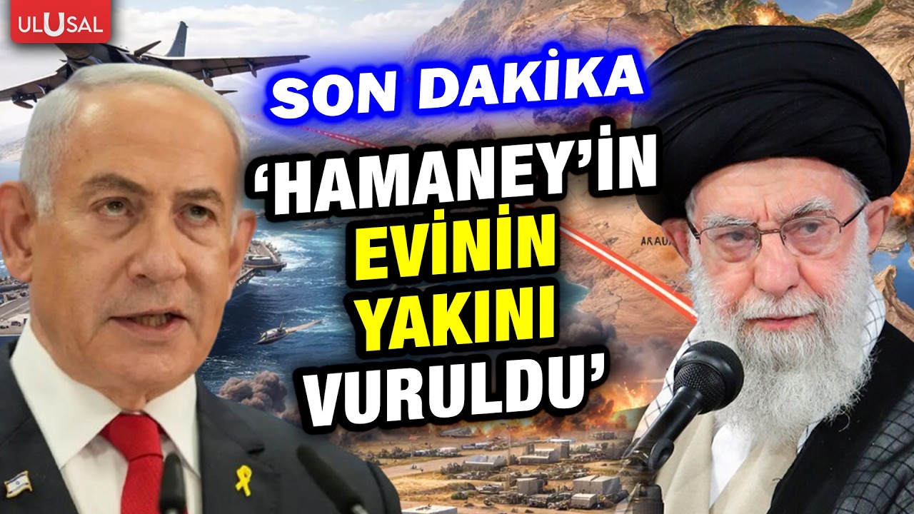 İran ve İsrail arasında savaş resmen başladı! 
