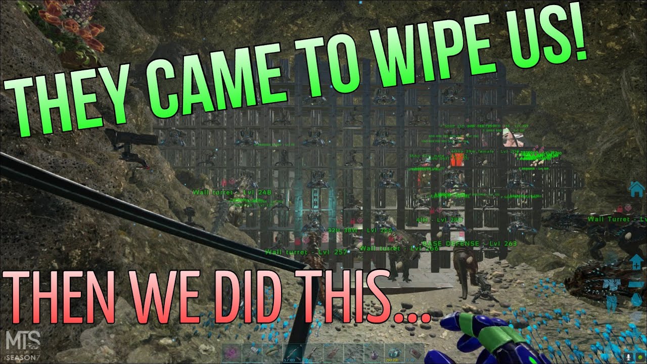 Our Biggest Enemies Came To Wipe Us! MTS Finale! - Ark Survival Evolved- MTS Ep.8