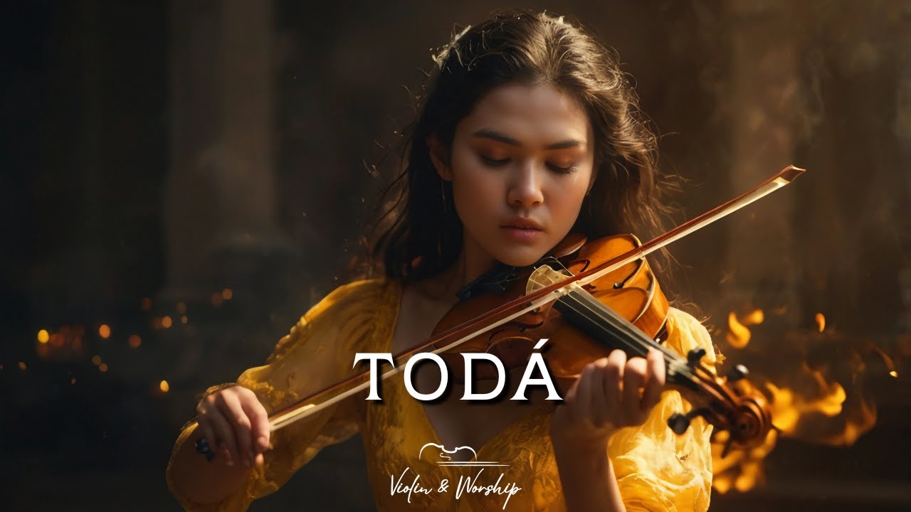 🎻 TODÁ | Adoración Profética de Violín – Música de Guerra Espiritual para Orar