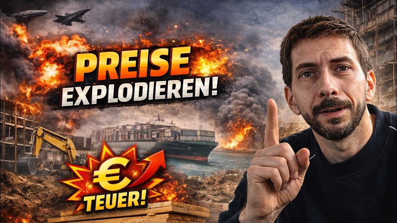 Iran Krieg: Steht deine Baustelle bald STILL?! #iran