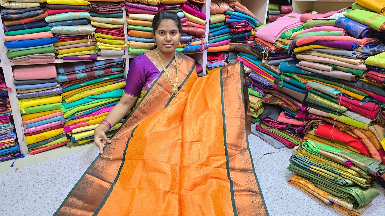 🔴Live| SUNDAY STOCK CLARENCE SALES VANTHACHI 🥰|Elampillai Sarees|🟢Order👉8973734361