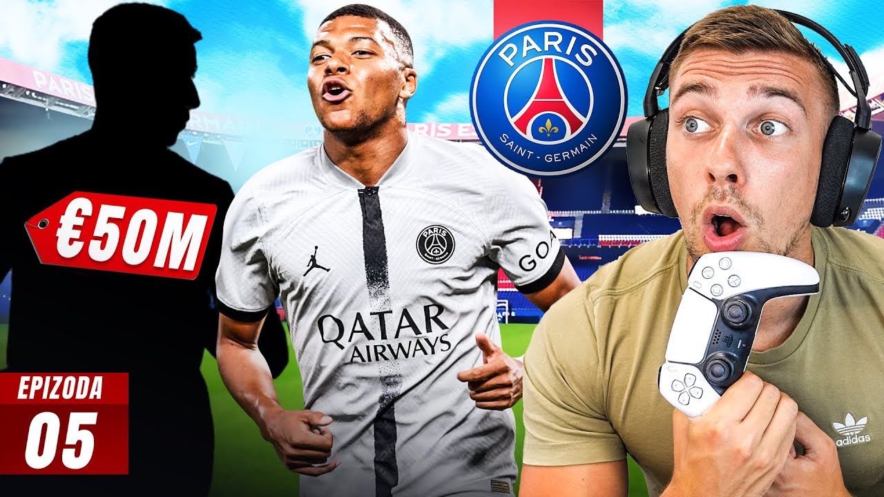 OVAJ TRANSFER NISTE OČEKIVALI ! *MBAPPE U BOLESNOJ FORMI* PSG KARIJERA #5