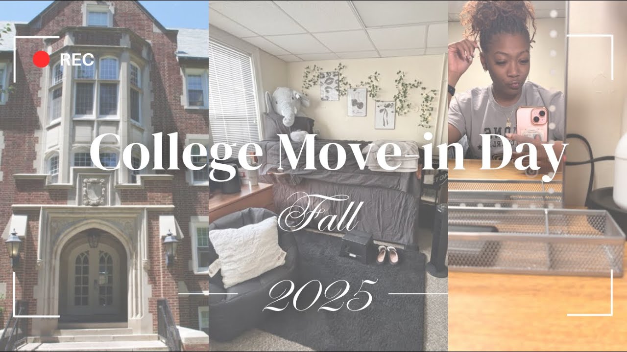 Fall 2025 College Move-In Vlog🍂 (Transfer Student) Lindenwood University 