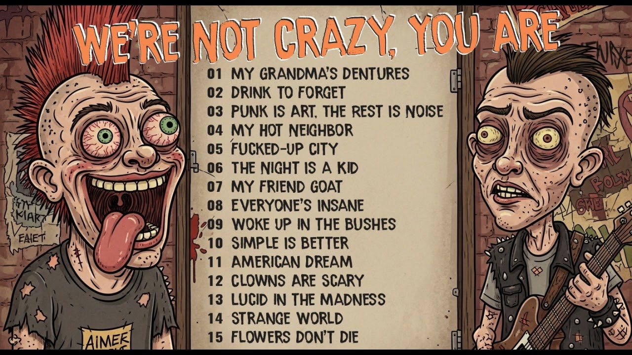 We’re Not Crazy, You Are – Punkesters | Punk Rock / Pop Punk / Skate Punk Full Album