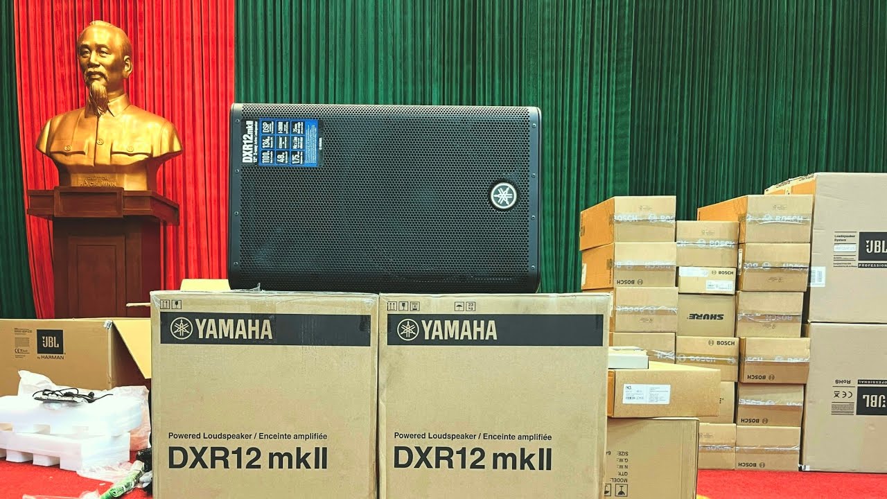 Loa Sân Khấu Hội Trường Yamaha DXR12 mkII - Giải Pháp Âm Thanh Chuyên Nghiệp DXaudio