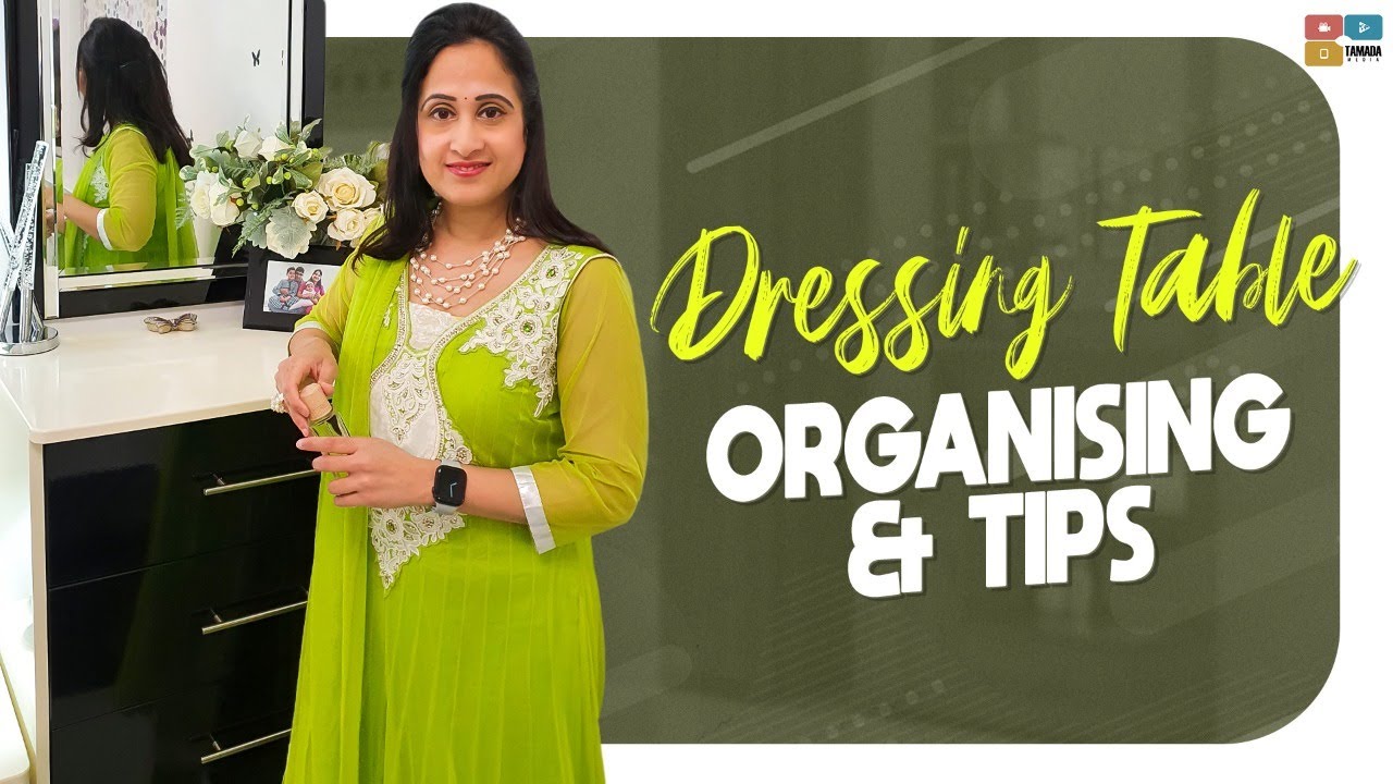 Dressing Table Organising & Tips || Tamada Media || Nandu's World || Dressing Room Vlog