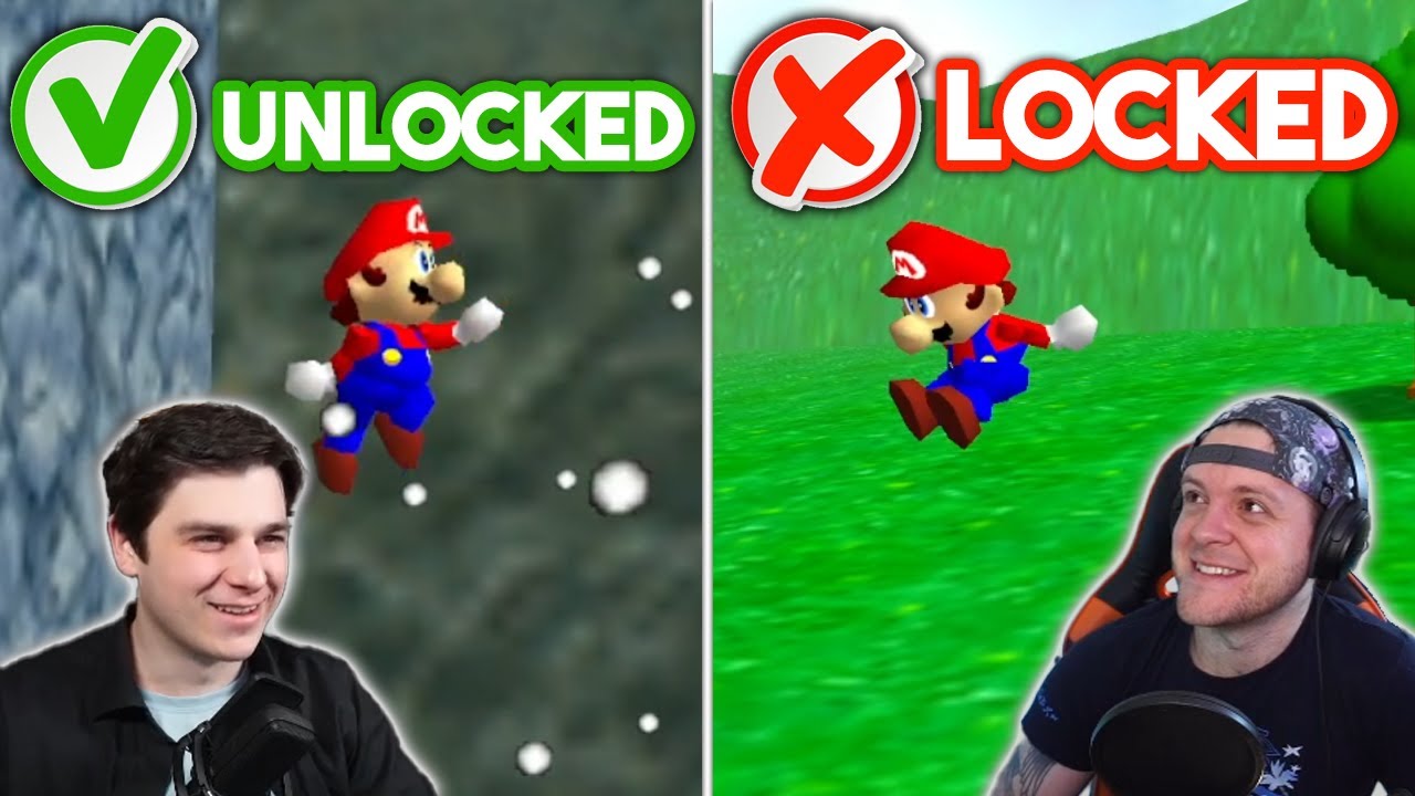 Super Mario 64 Ability Randomizer with @Bird650